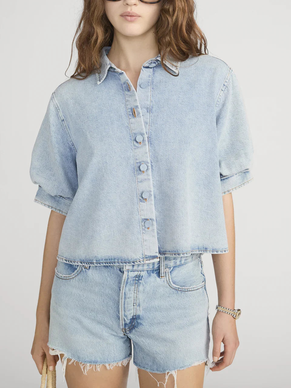 FRAME The Billow Sleeve Shirt