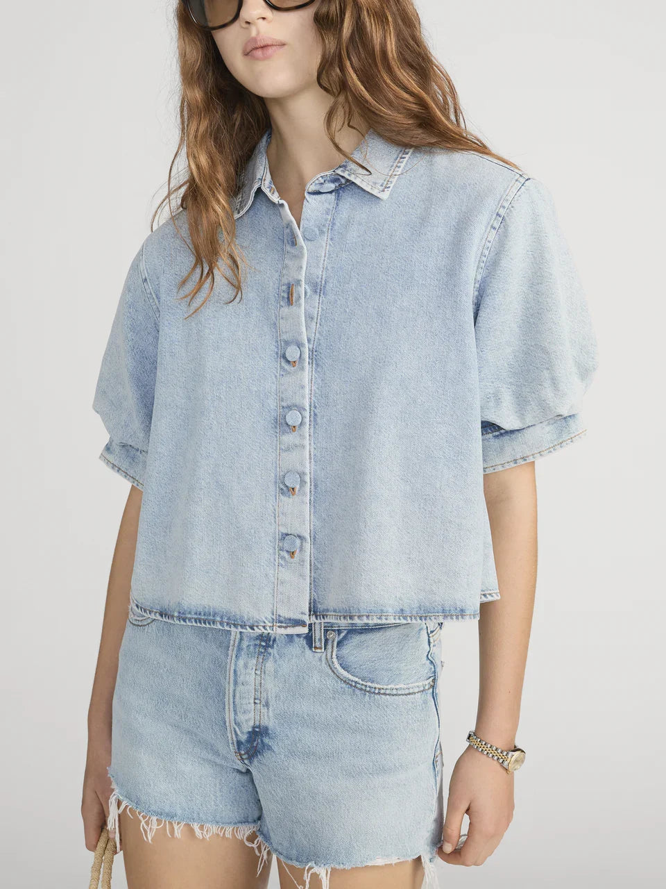 FRAME The Billow Sleeve Shirt