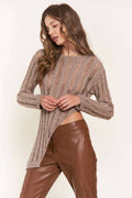 Asymmetrical Knit Top