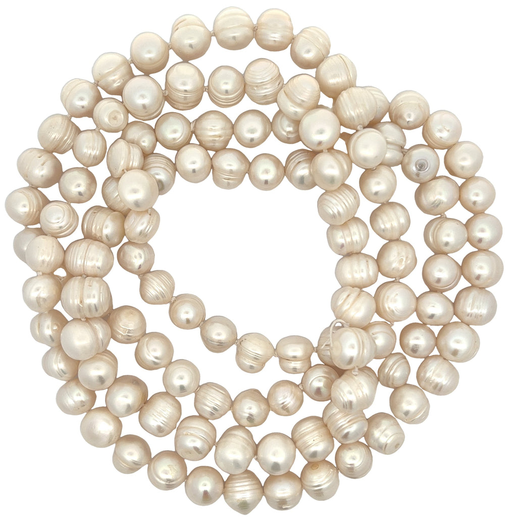 Classic Pearl Long Necklace