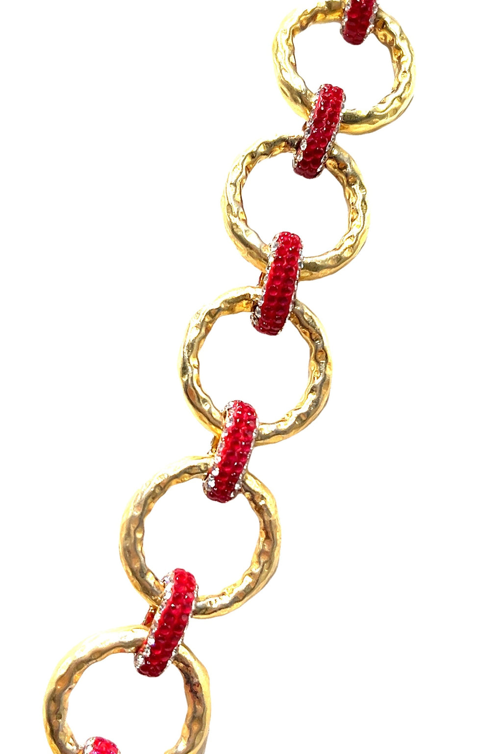 Crystal Chain Link Necklace