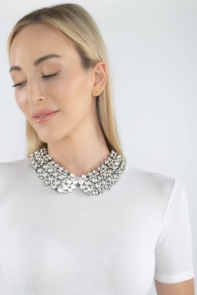 Crystal Diana Collar Necklace