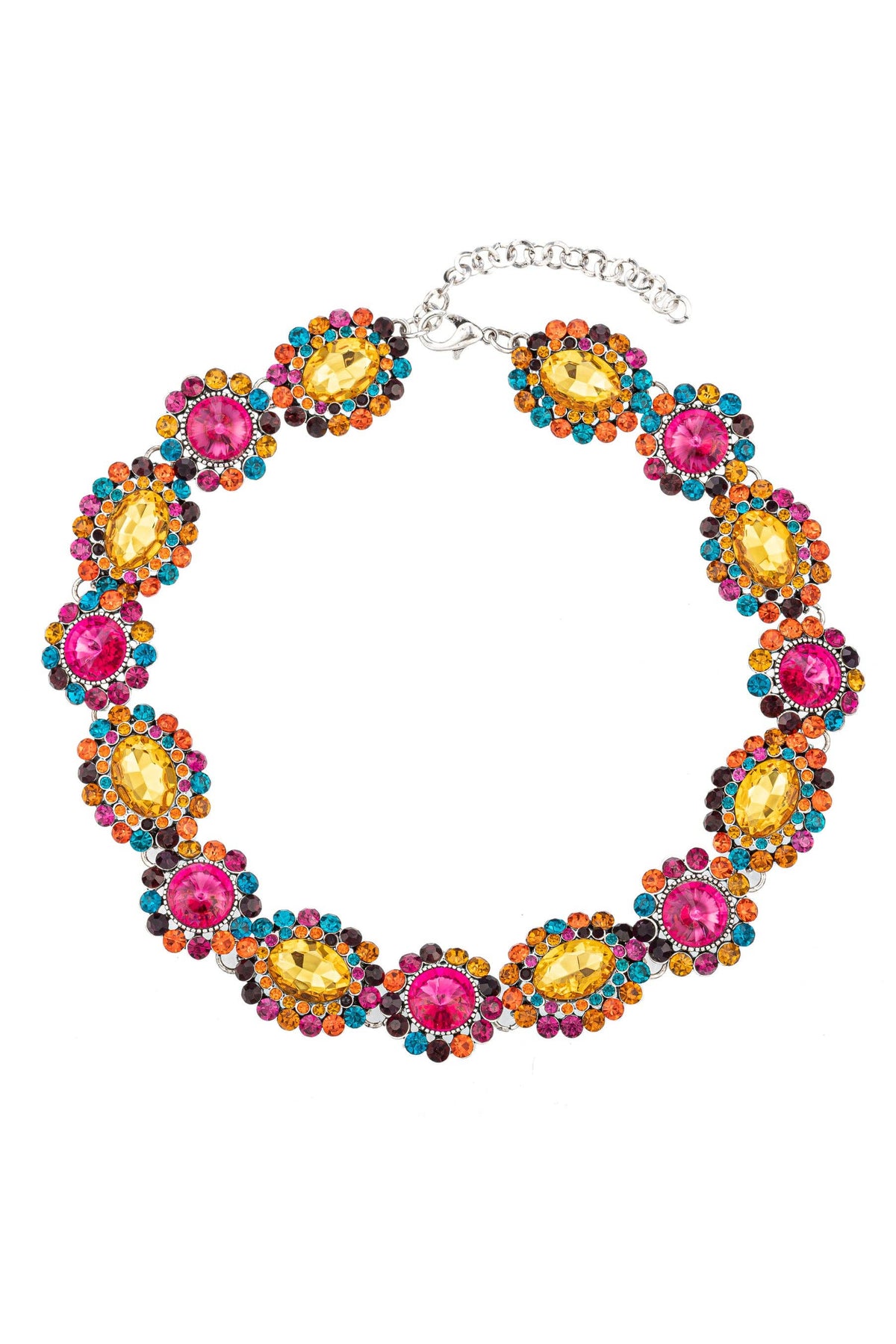 Color Me Pink and Yellow Necklace