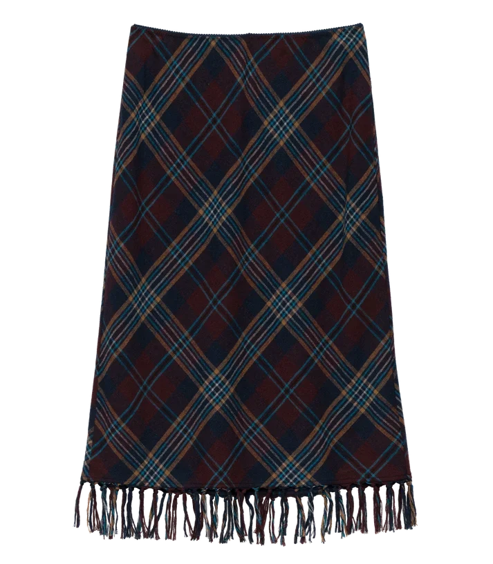 DOEN Elowette Knotted Fringe Skirt