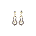 ARMENTA 22mm Horseshoes Drop Earrings