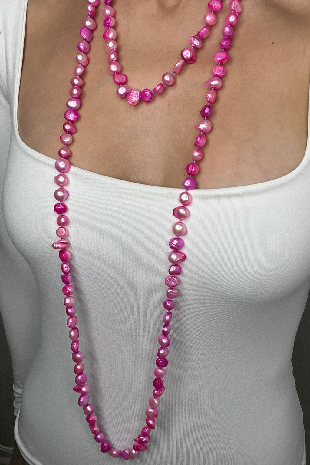 Cultured Pearl Short Necklace
