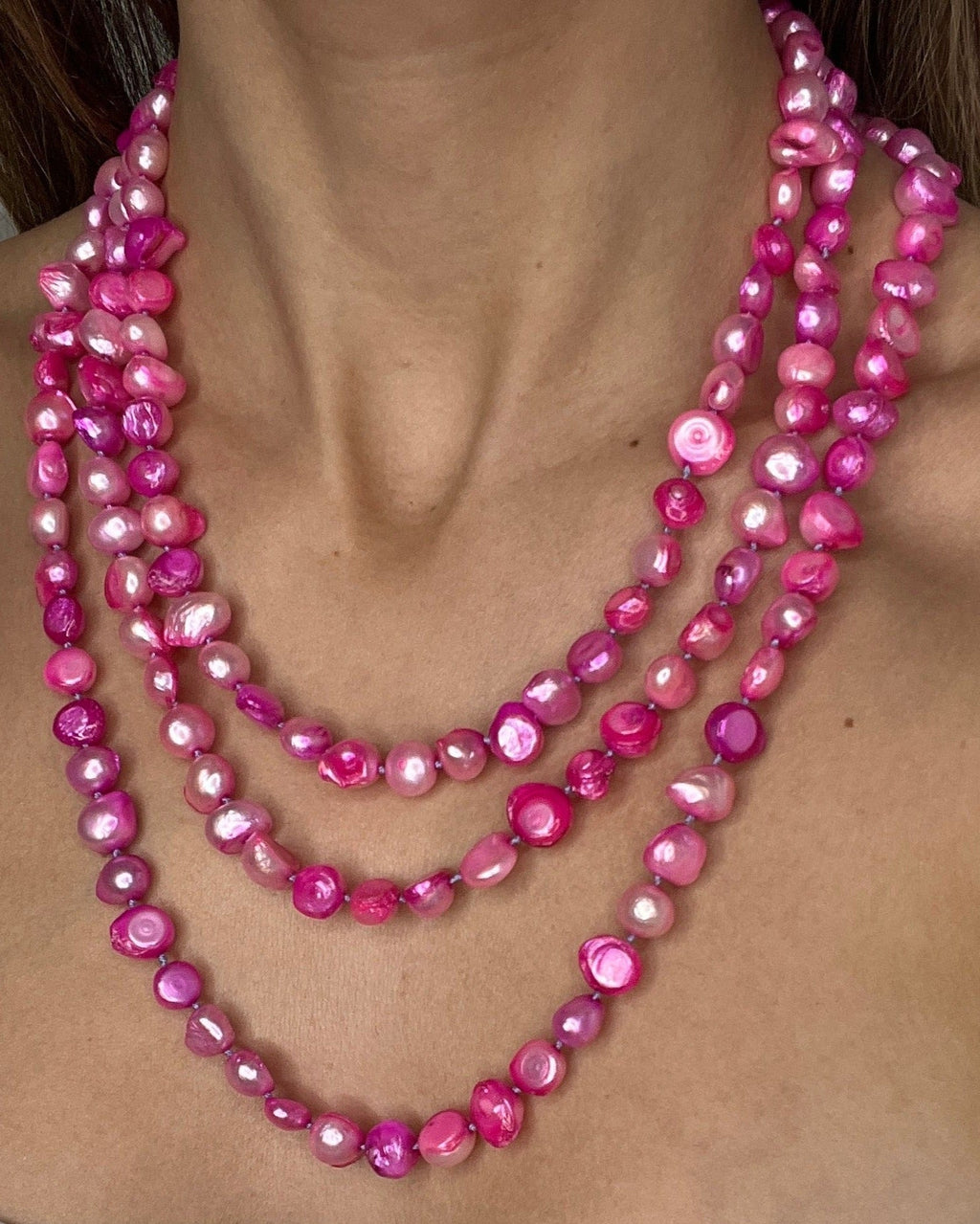 Cultured Pearl Short Necklace