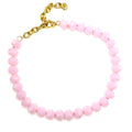 Adjustable Rondelle Short Necklace