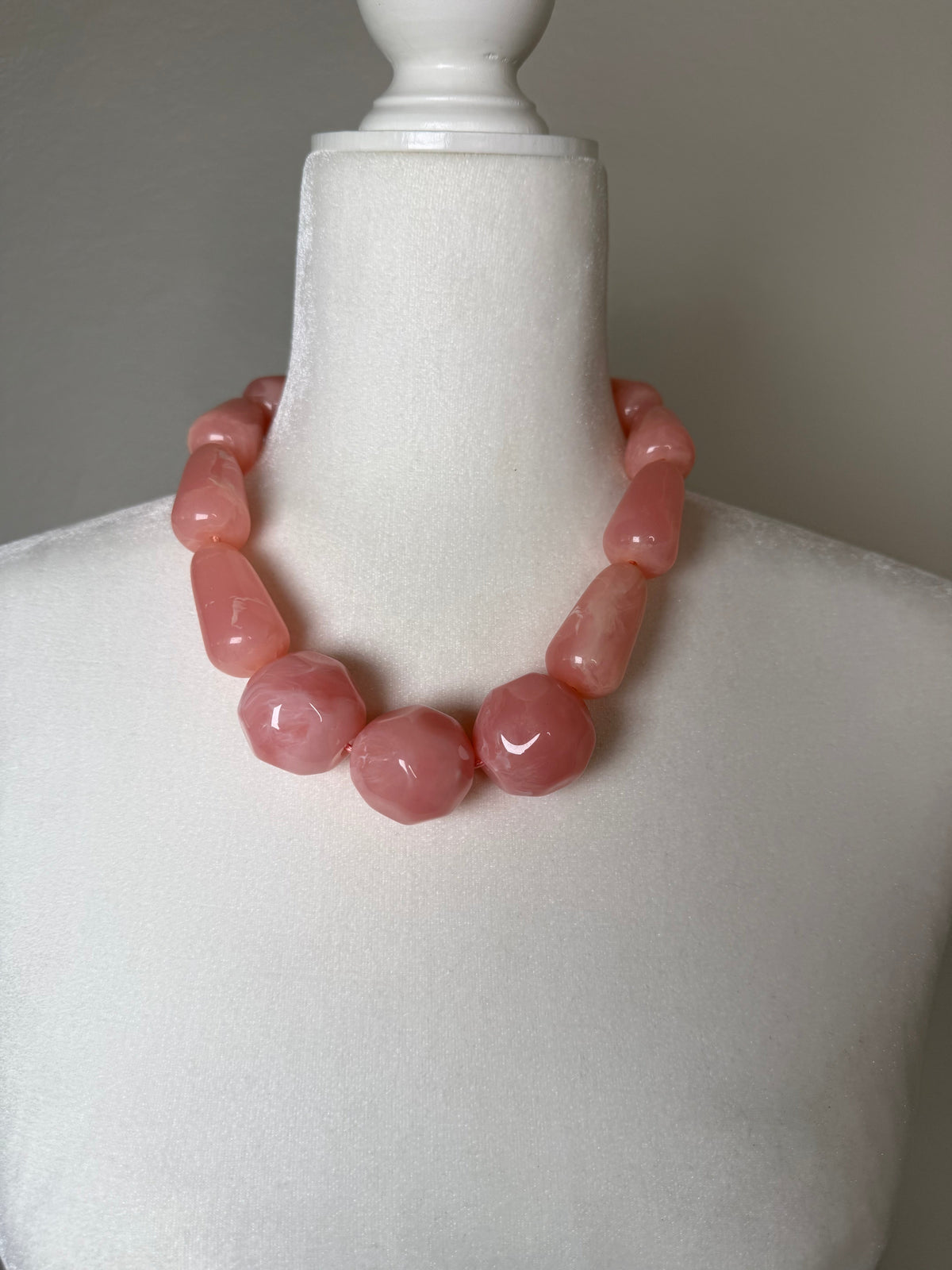 Blush Glow Statement Necklace