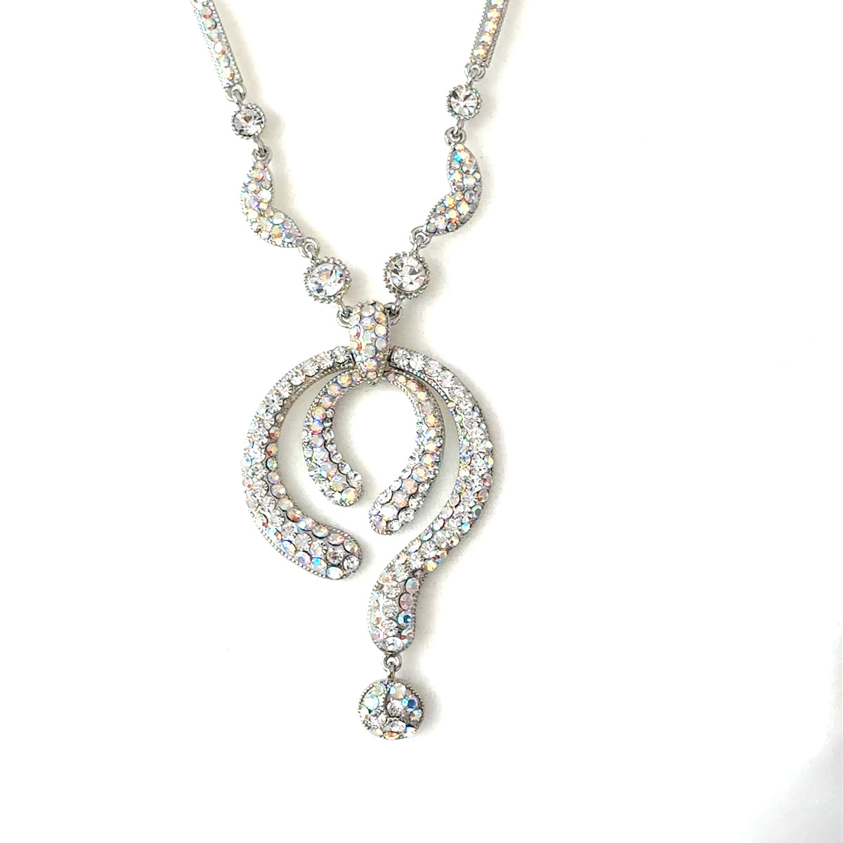 Crystal AB Long Necklace
