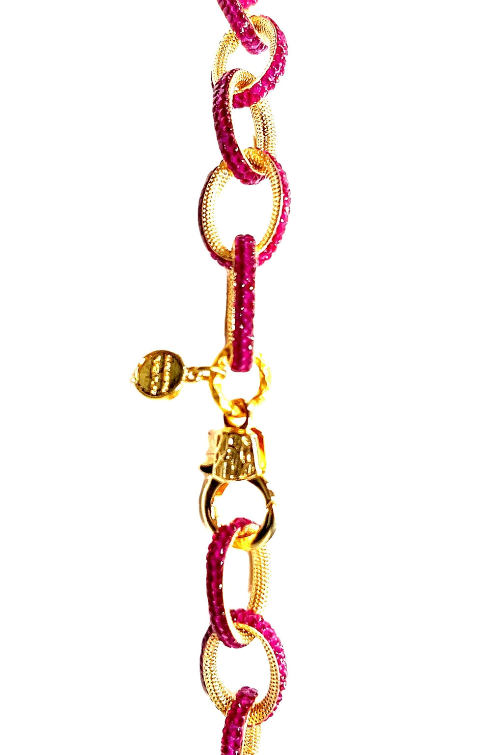 Crystal Chain Link Necklace