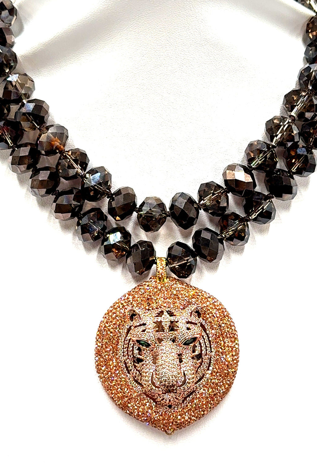 Adjustable Rondelle Short Necklace