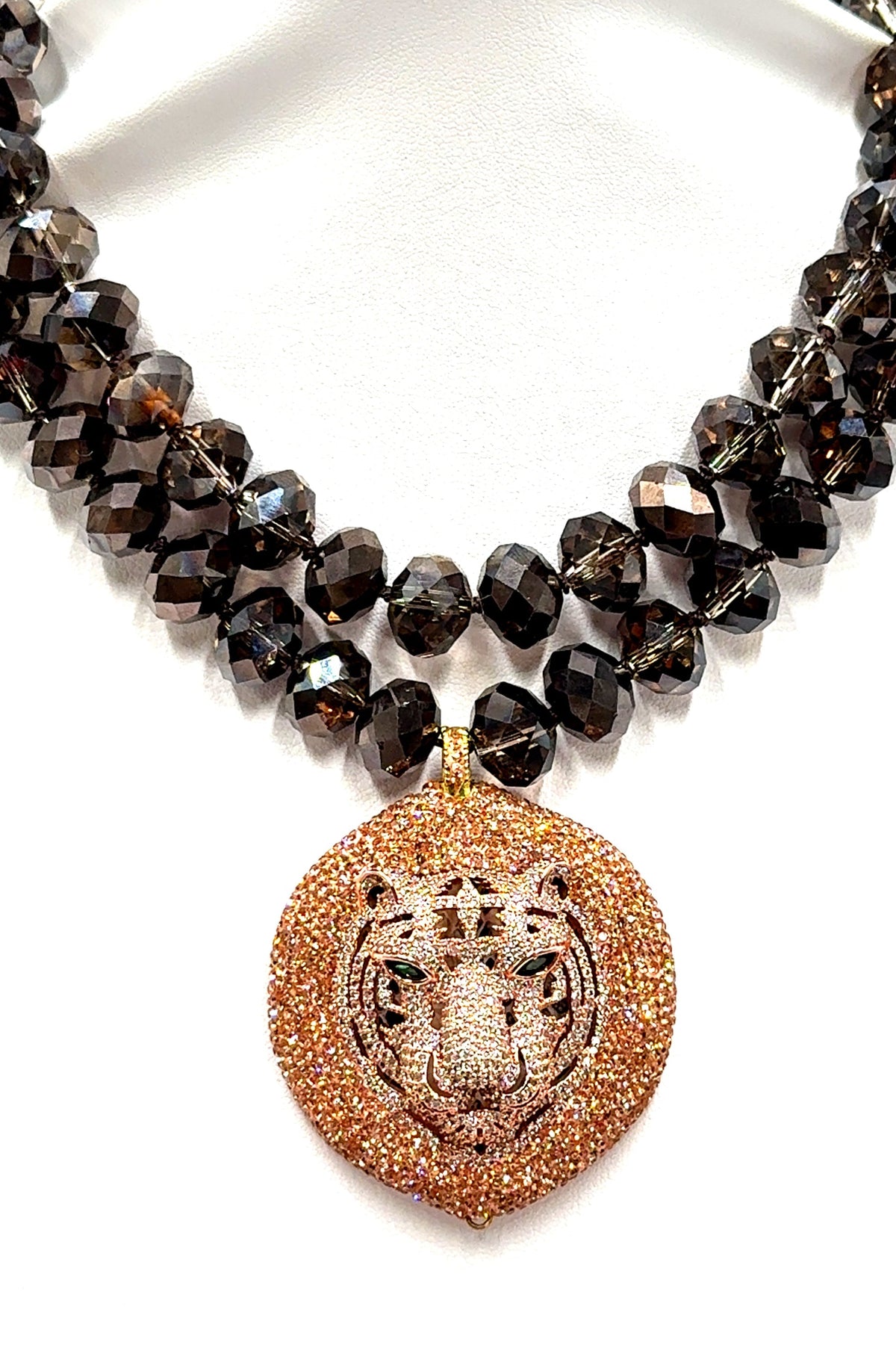 Adjustable Rondelle Short Necklace