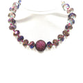 Adjustable Crystal Pave Short Necklace