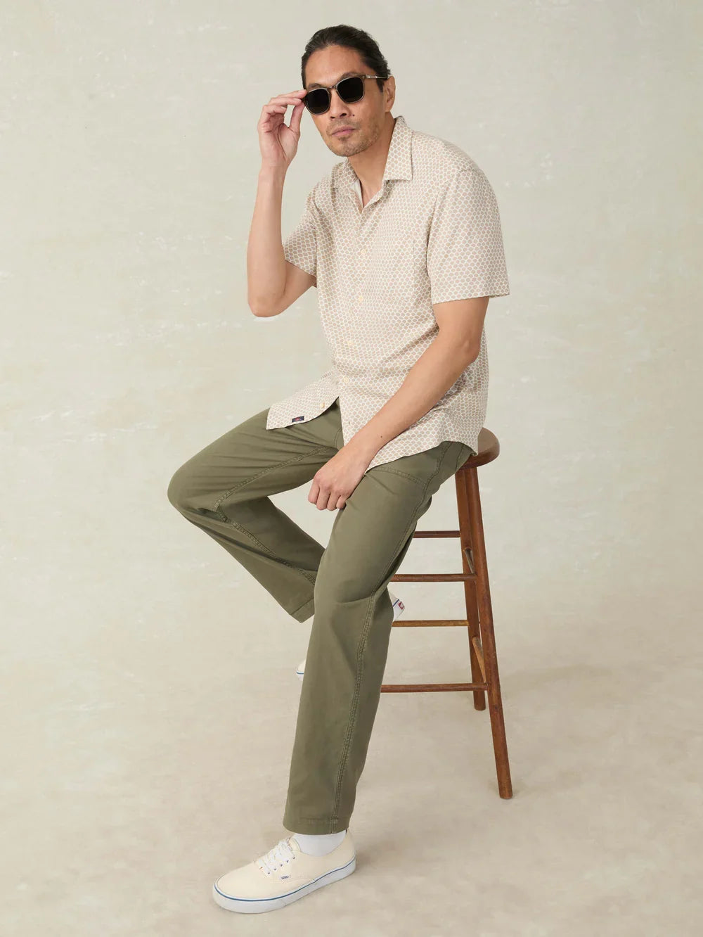 FAHERTY Short-Sleeve Hermosa Shirt