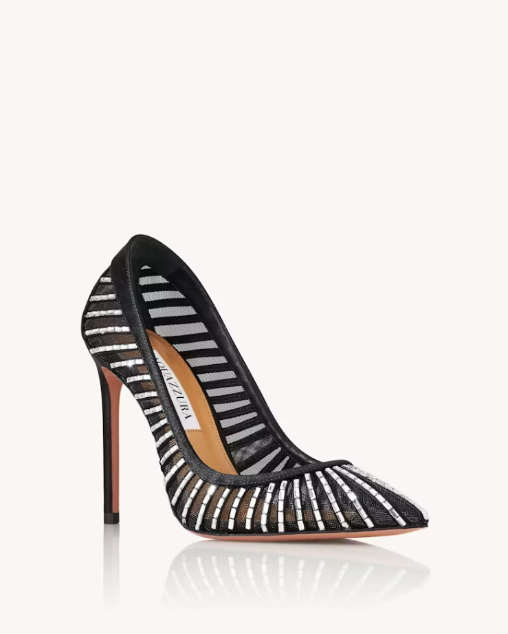AQUAZZURA Passion Crystal Pump