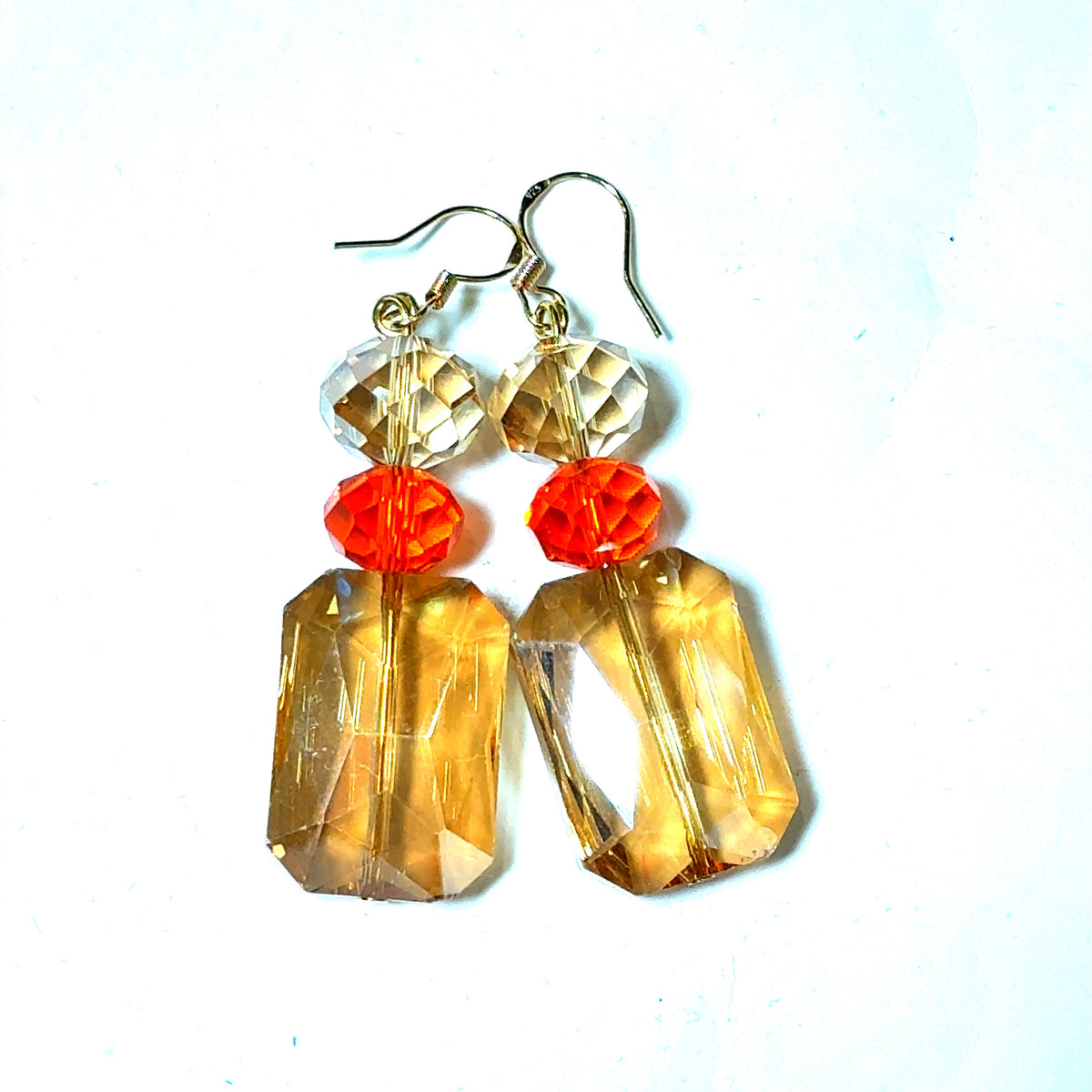 Champagne Short Drop Earring