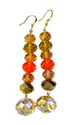 Champagne Long Drop Earring