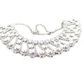 Crystal Statement Round Necklace
