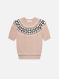 FRAME Cashmere Fair isle Crew Sweater