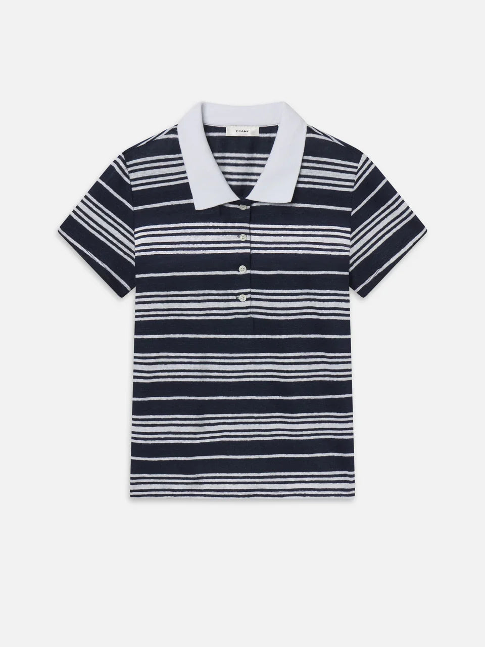 FRAME The Striped Polo