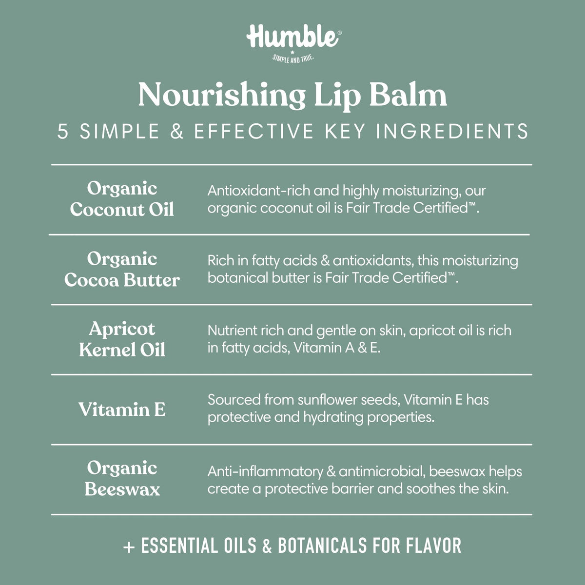 Humble Nourishing Lip Balm