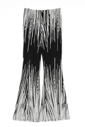 Black/White Sequin Linear Pant