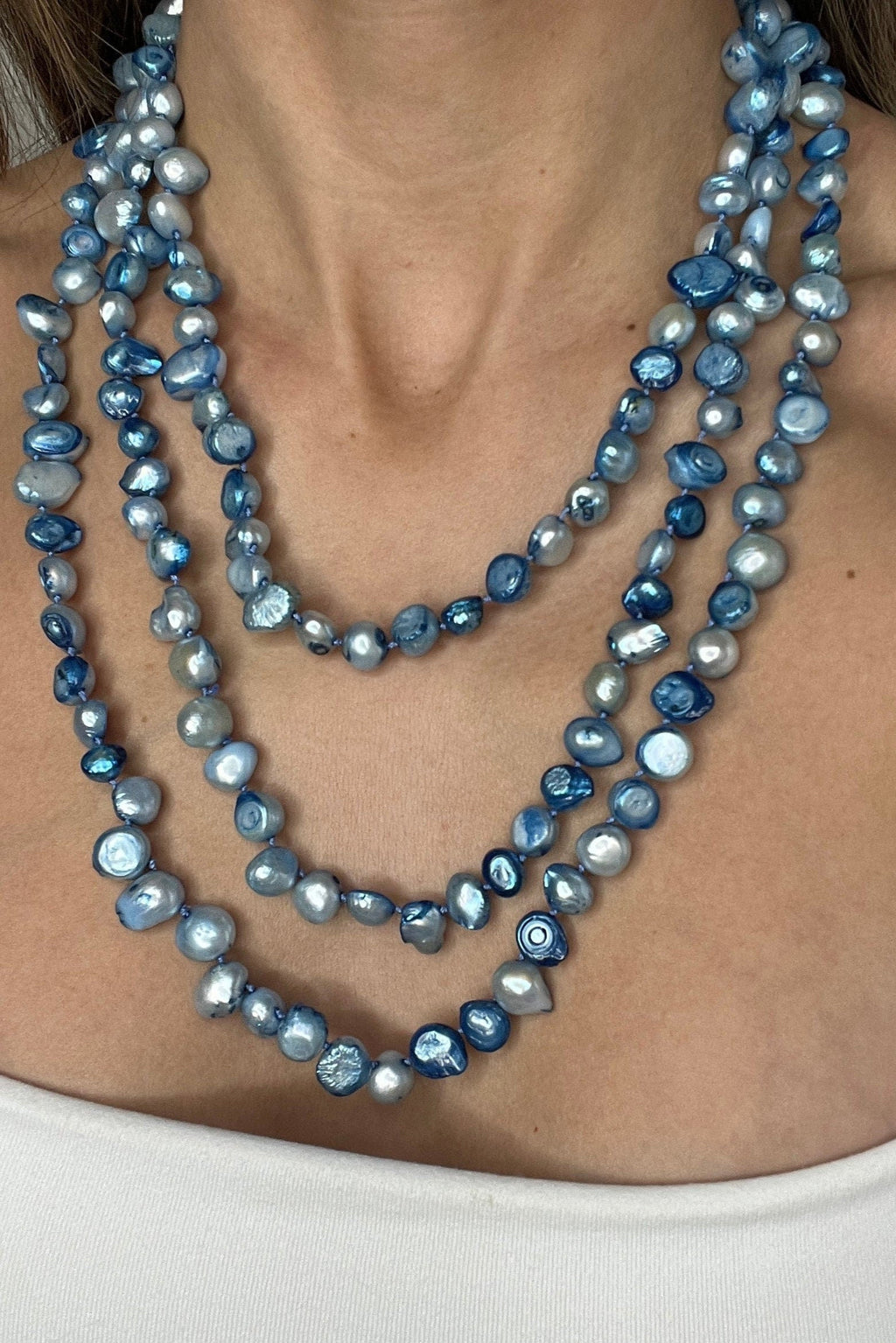 Cultured Pearl Short Necklace