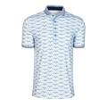 GREYSON Silver Stilt Shirt Sleeve Polo
