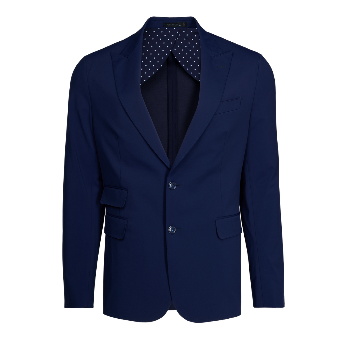 GREYSON Montauk Single-Breasted Peak Lapel Blazer