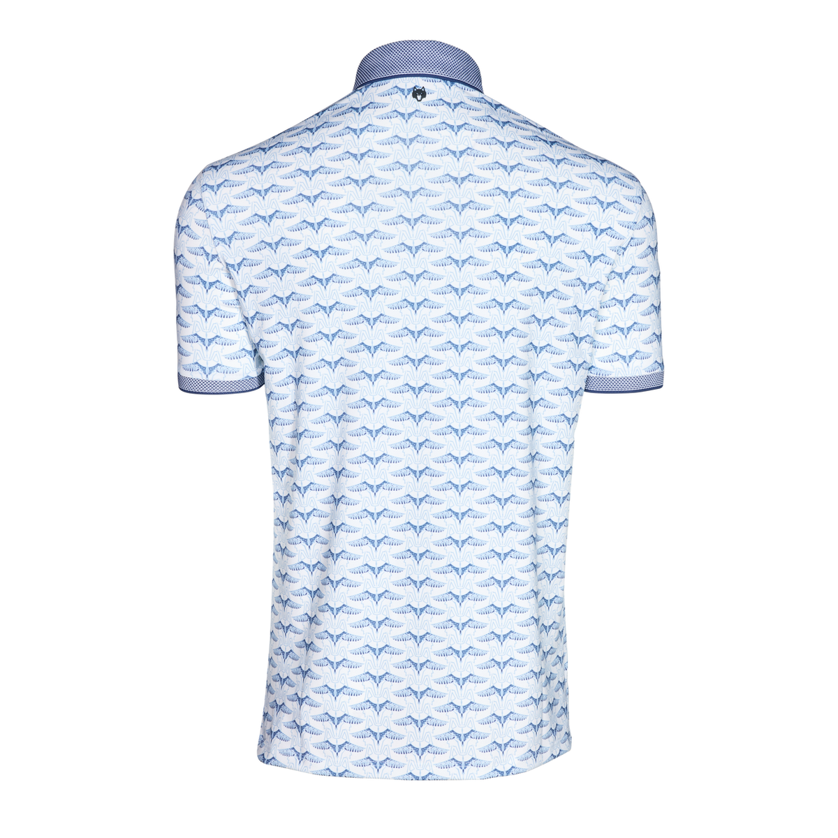 GREYSON Silver Stilt Shirt Sleeve Polo