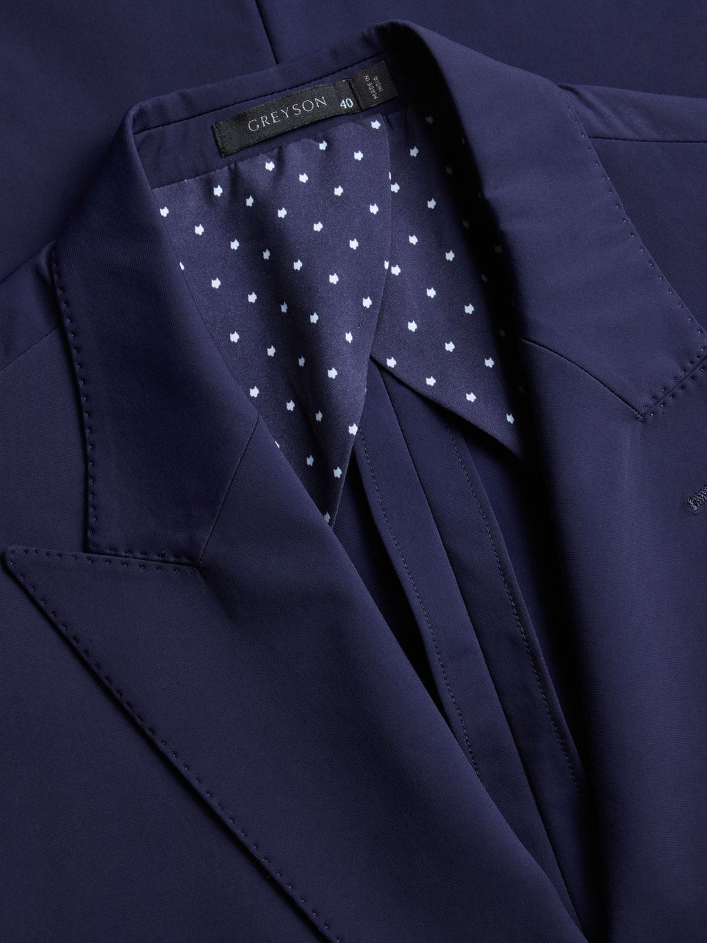 GREYSON Montauk Single-Breasted Peak Lapel Blazer