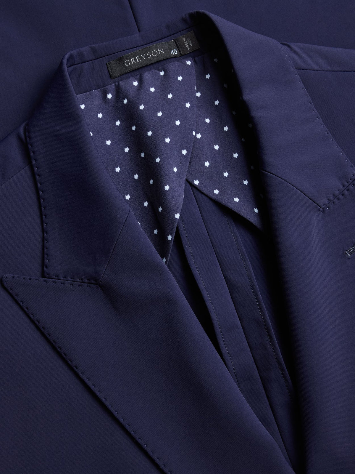 GREYSON Montauk Single-Breasted Peak Lapel Blazer