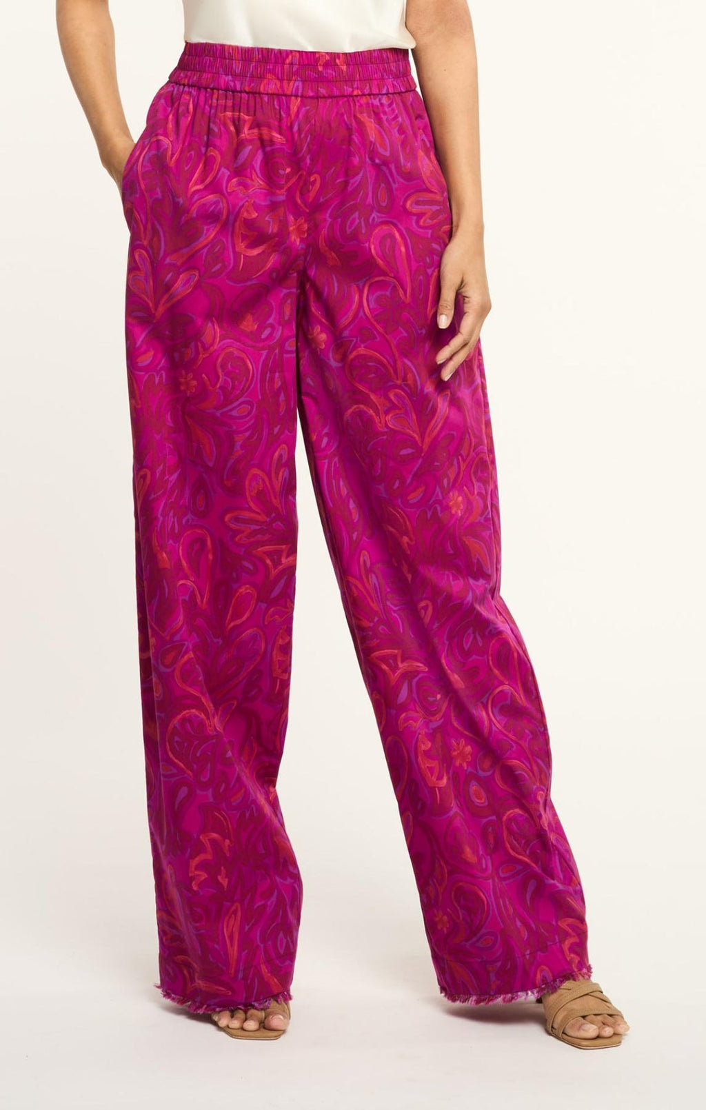 CINQ A SEPT Paisley Bloom Ibbie Pant