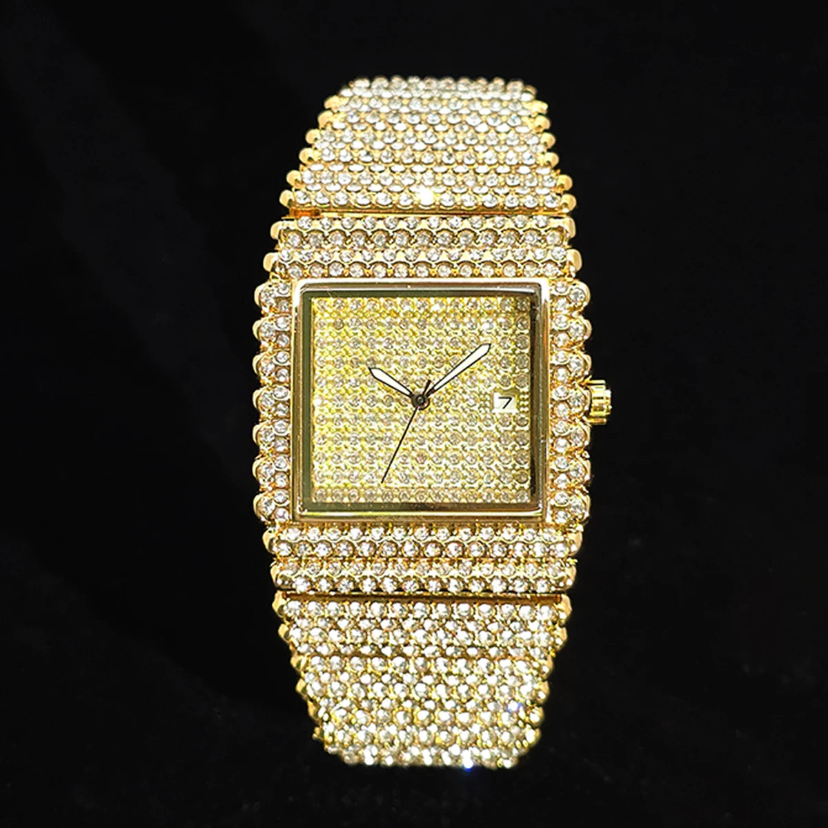 Square Men’s Watch Classic Luxury Design Diamond Watches For Women