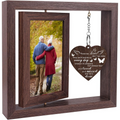 Memorial Sympathy Gifts for Loss of Loved One, Memorial Gift for Loss of Mom Dad Picture Frame, Bereavement Remembrance Condolence Funeral Sentimental In Memory of Loved One Gifts, Display Two 4x6 Photos