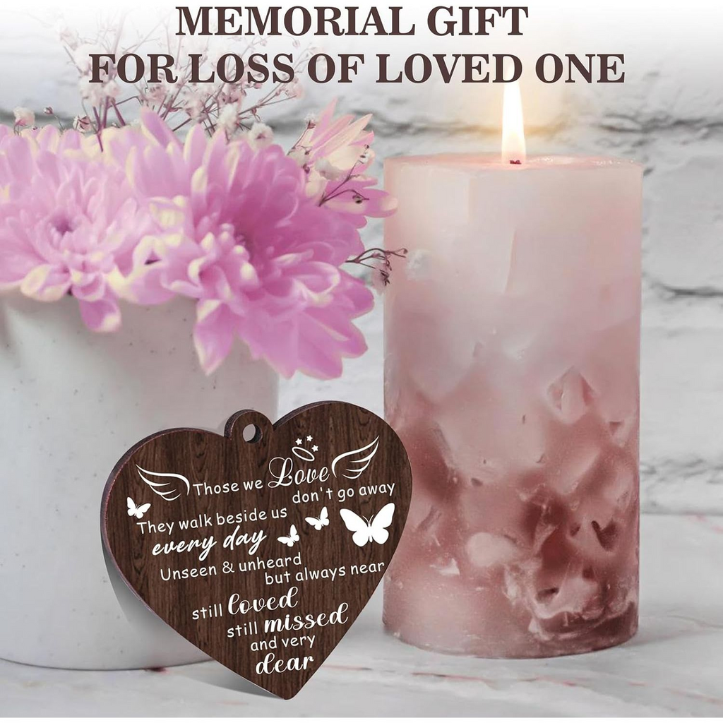 Memorial Sympathy Gifts for Loss of Loved One, Memorial Gift for Loss of Mom Dad Picture Frame, Bereavement Remembrance Condolence Funeral Sentimental In Memory of Loved One Gifts, Display Two 4x6 Photos